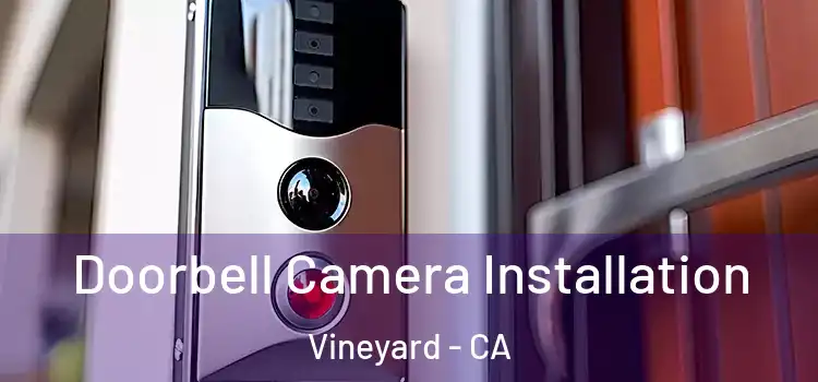  Doorbell Camera Installation Vineyard - CA