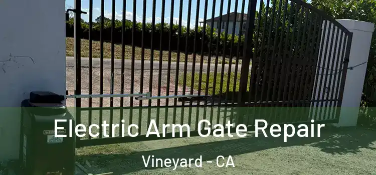  Electric Arm Gate Repair Vineyard - CA