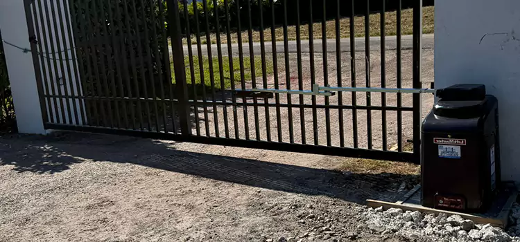 Solar Swing Gate Opener Vineyard