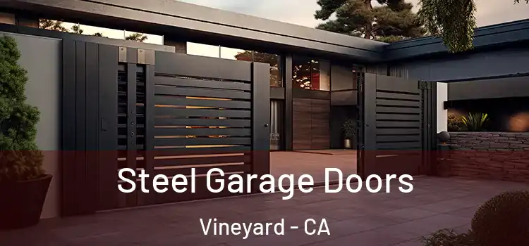  Steel Garage Doors Vineyard - CA